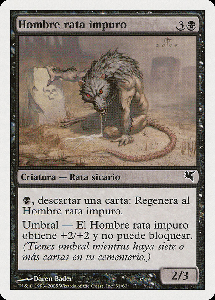 Dirty Wererat (V.2)
