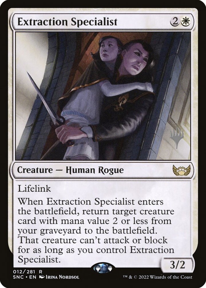 Extraction Specialist (V.2)