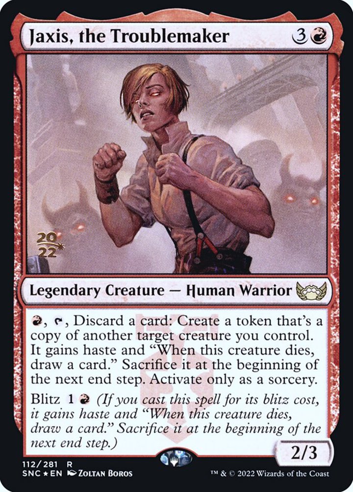 Jaxis, the Troublemaker (V.1)