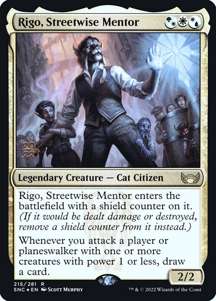 Rigo, Streetwise Mentor (V.1)