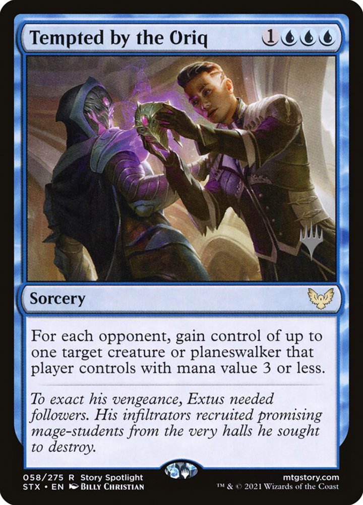 Tempted by the Oriq (V.2)