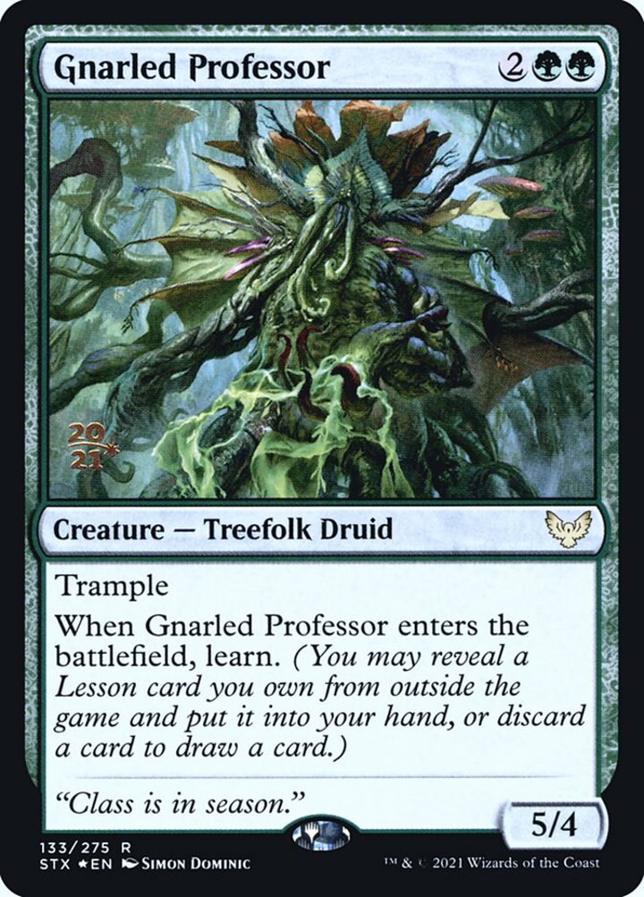 Gnarled Professor (V.1)
