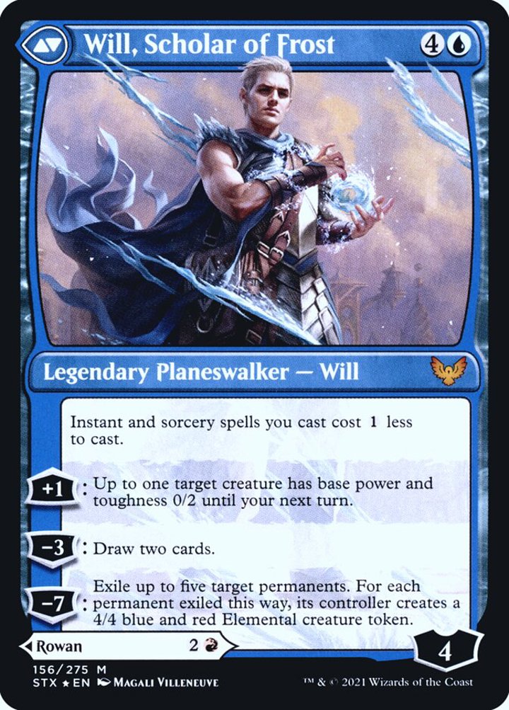 Rowan, Scholar of Sparks // Will, Scholar of Frost