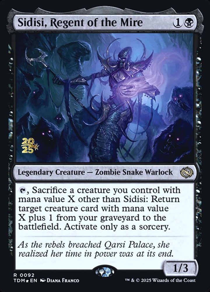 Sidisi, Regent of the Mire (V.1)