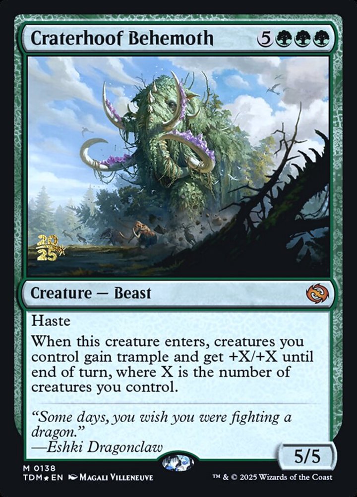 Craterhoof Behemoth (V.1)