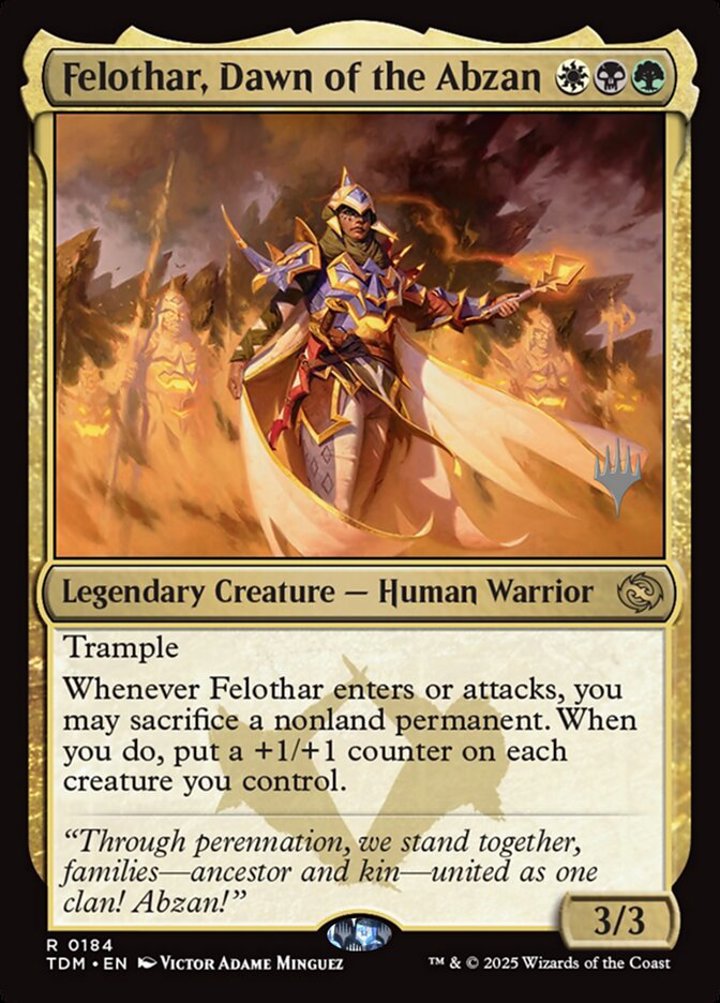 Felothar, Dawn of the Abzan (V.2)