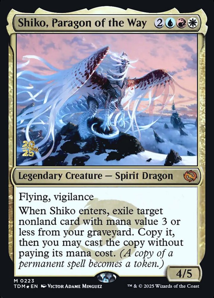 Shiko, Paragon of the Way (V.1)
