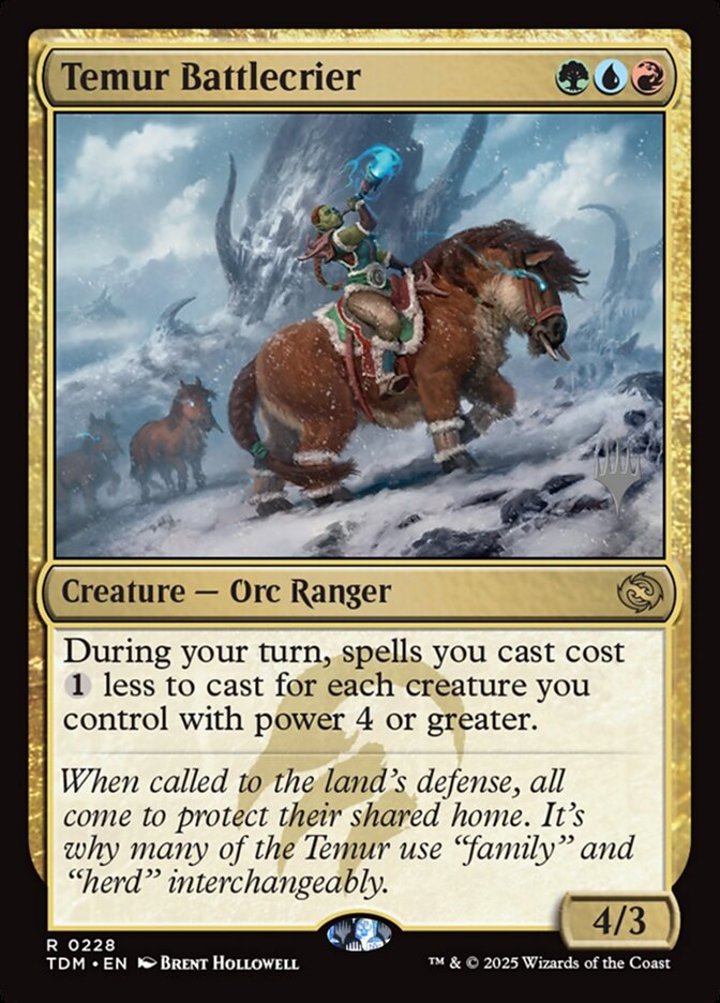 Temur Battlecrier (V.2)