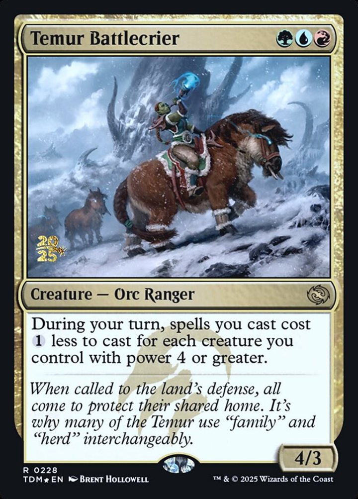 Temur Battlecrier (V.1)