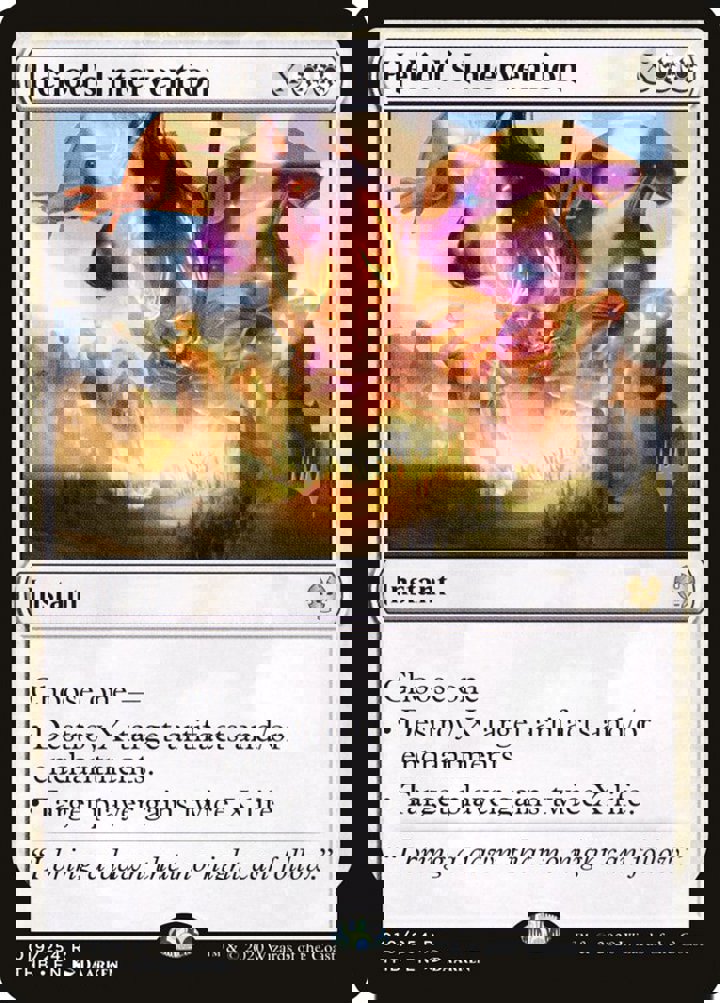 Heliod's Intervention (V.1)