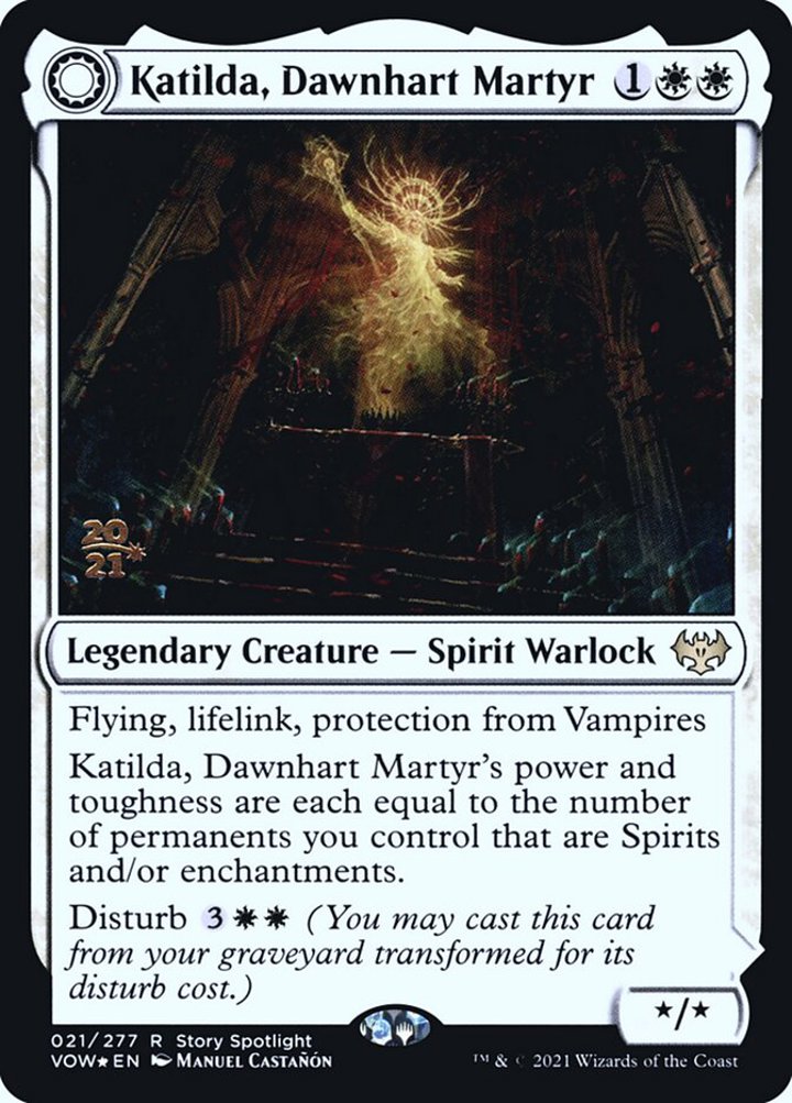 Katilda, Dawnhart Martyr // Katilda's Rising Dawn (V.1)
