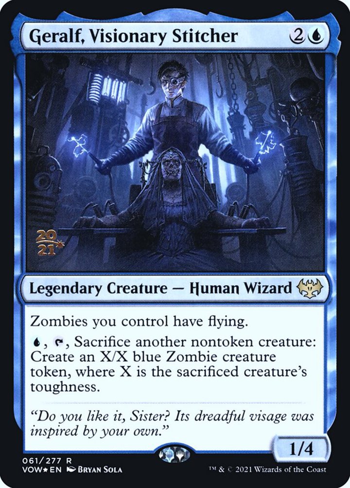 Geralf, Visionary Stitcher (V.1)