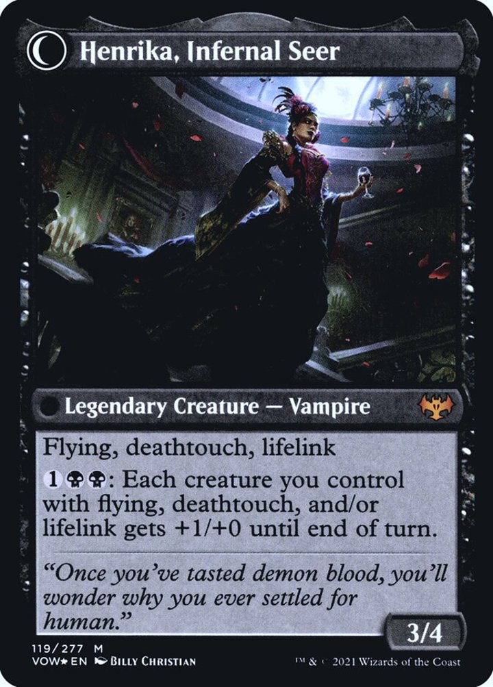 Henrika Domnathi // Henrika, Infernal Seer (V.1)
