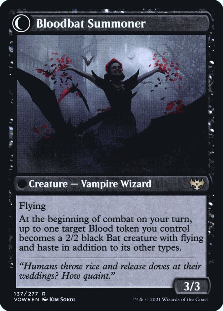 Voldaren Bloodcaster // Bloodbat Summoner (V.1)