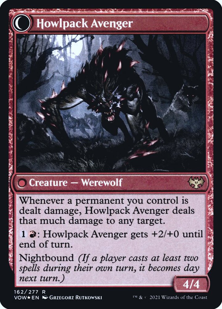 Ill-Tempered Loner // Howlpack Avenger (V.1)