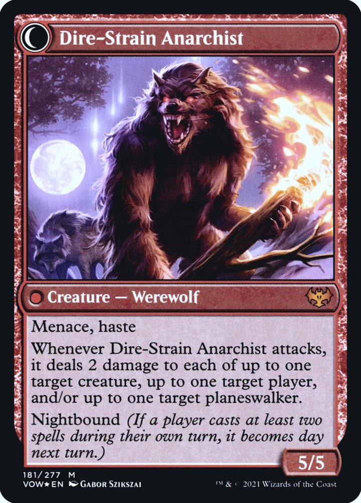 Volatile Arsonist // Dire-Strain Anarchist (V.1)