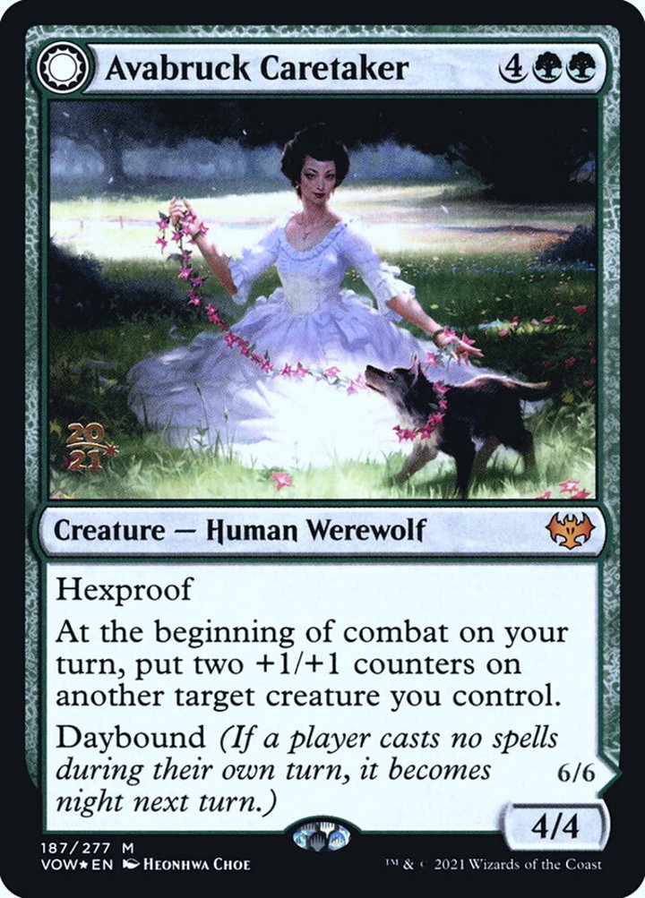 Avabruck Caretaker // Hollowhenge Huntmaster (V.1)