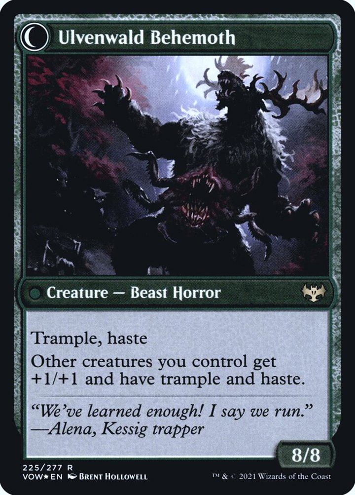 Ulvenwald Oddity // Ulvenwald Behemoth (V.1)
