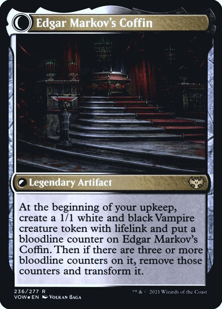 Edgar, Charmed Groom // Edgar Markov's Coffin (V.1)