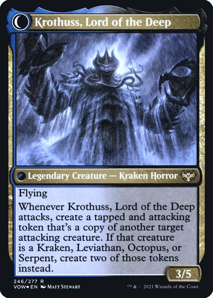 Runo Stromkirk // Krothuss, Lord of the Deep (V.1)