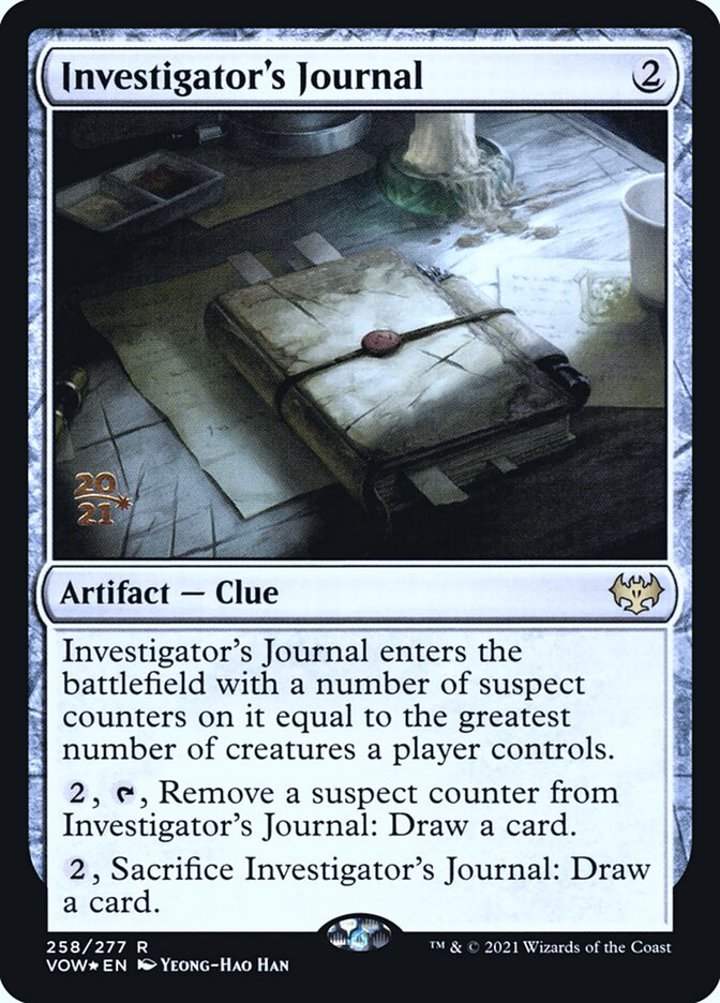 Investigator's Journal (V.1)