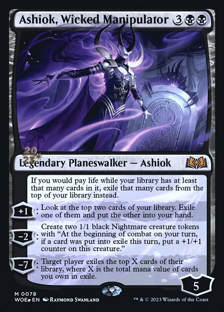 Ashiok, Wicked Manipulator (V.1)