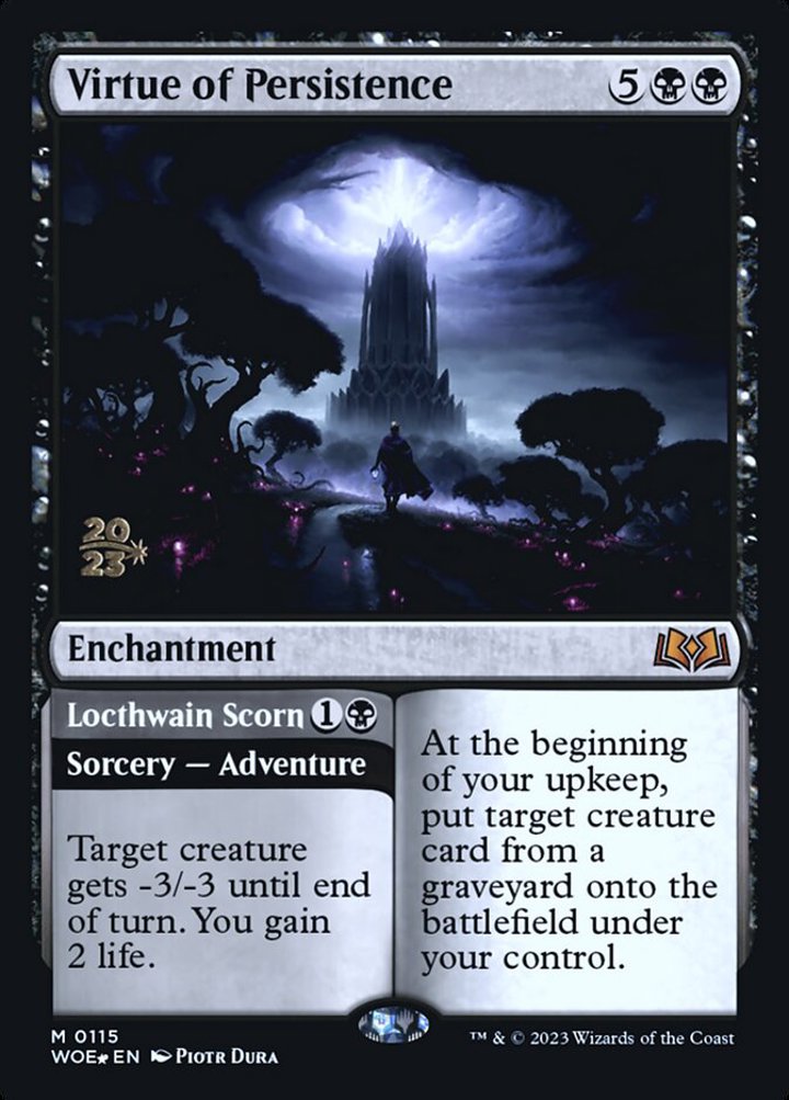 Virtue of Persistence // Locthwain Scorn (V.1)