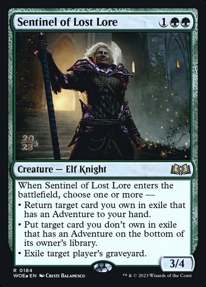 Sentinel of Lost Lore (V.1)