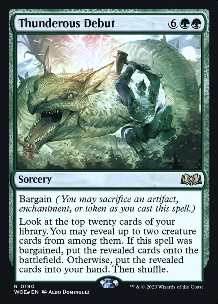 Thunderous Debut (V.1)