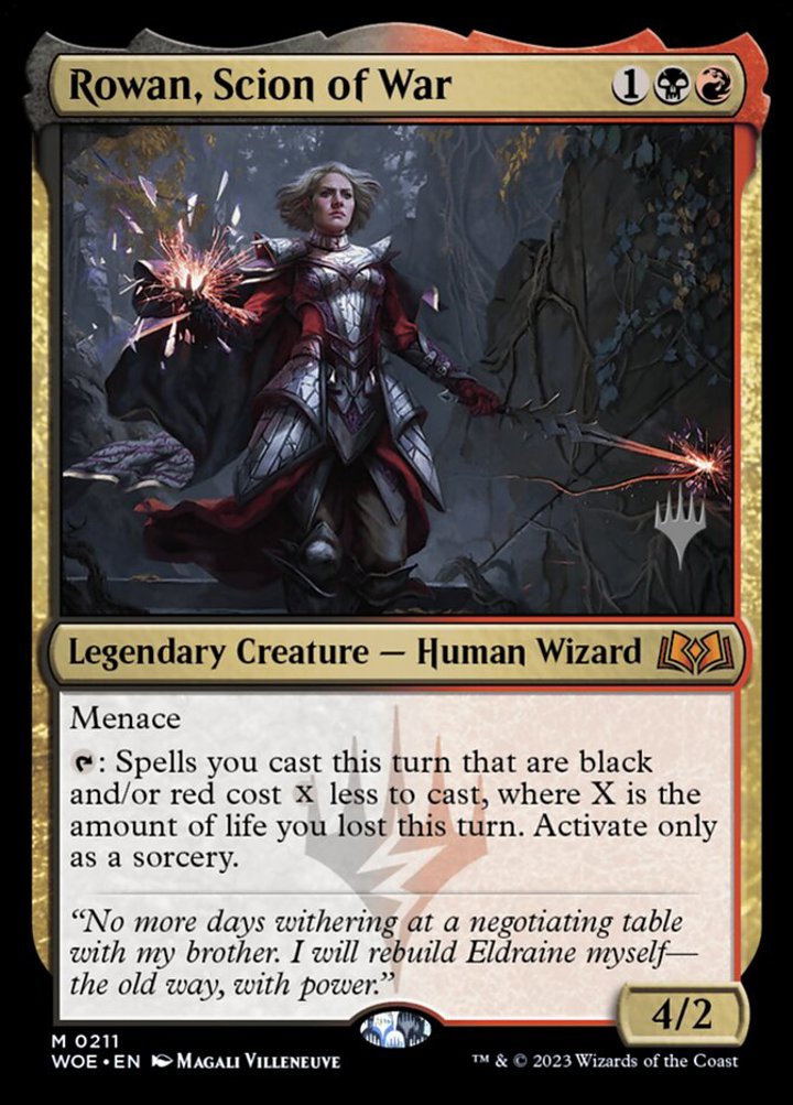 Rowan, Scion of War (V.2)