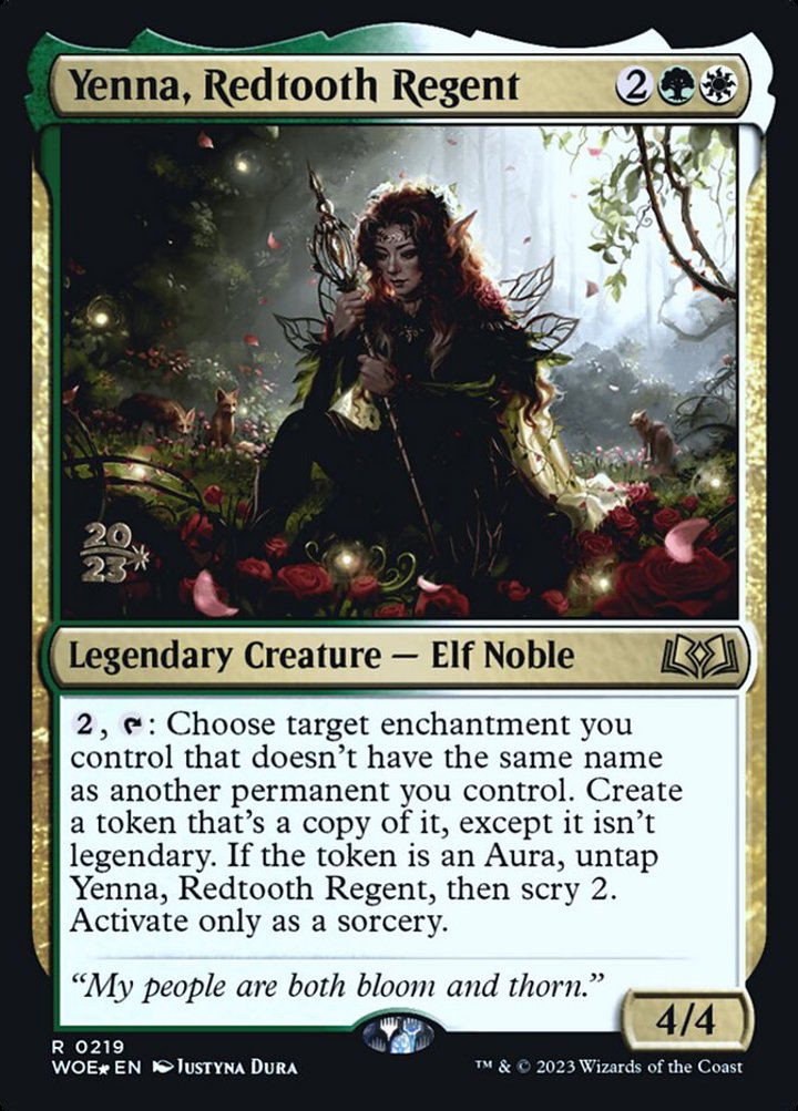 Yenna, Redtooth Regent (V.1)