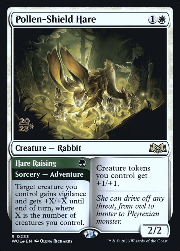 Pollen-Shield Hare // Hare Raising (V.1)