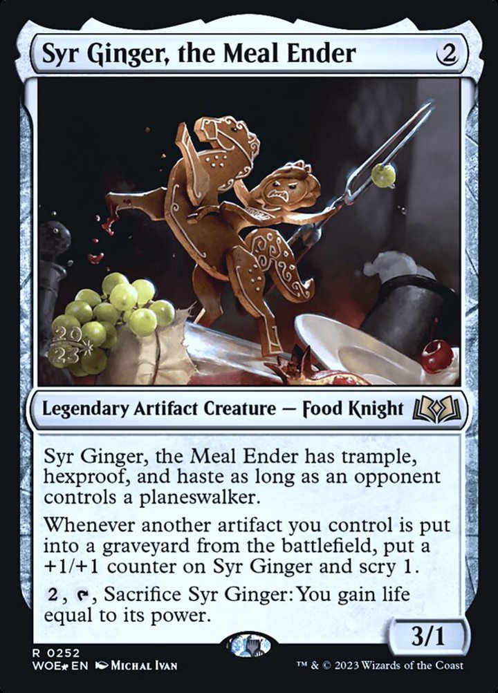 Syr Ginger, the Meal Ender (V.1)