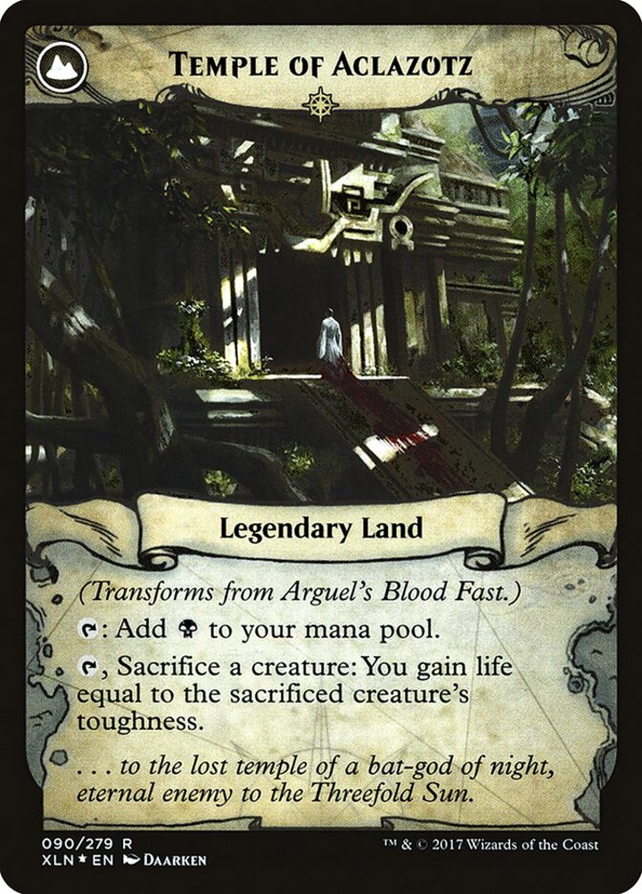 Arguel's Blood Fast / Temple of Aclazotz