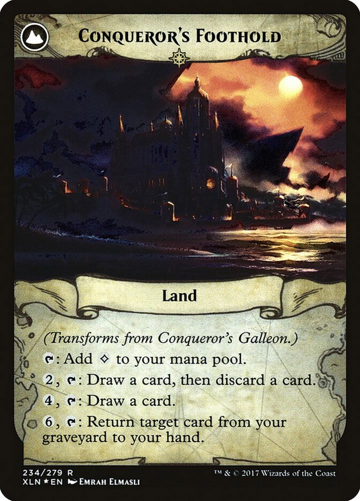 Conqueror's Galleon / Conqueror's Foothold