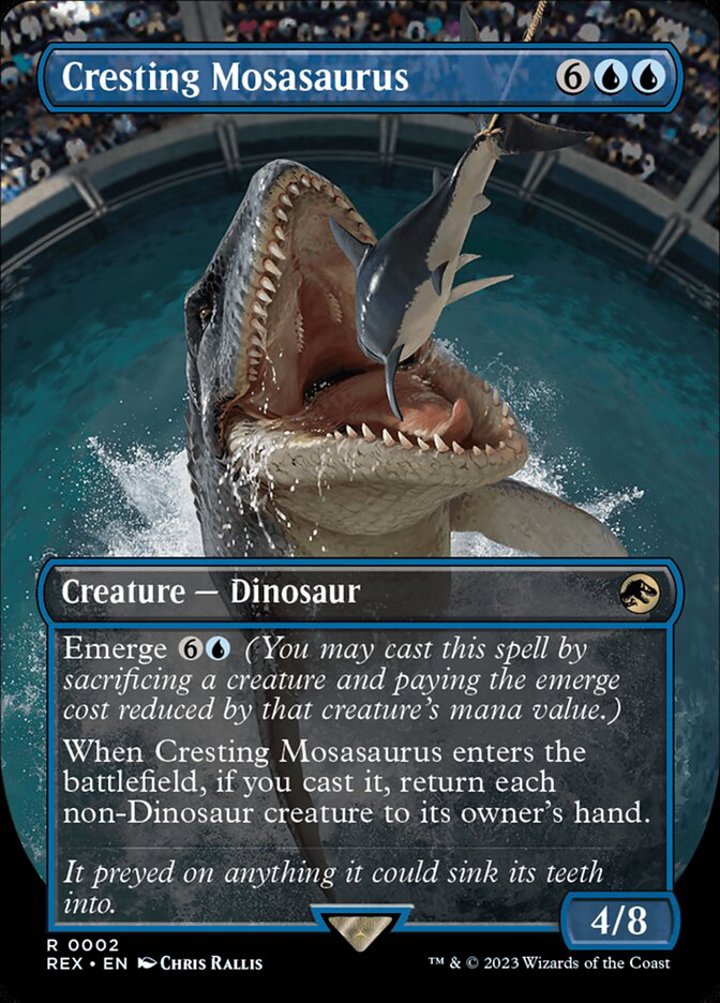 Cresting Mosasaurus (V.1)