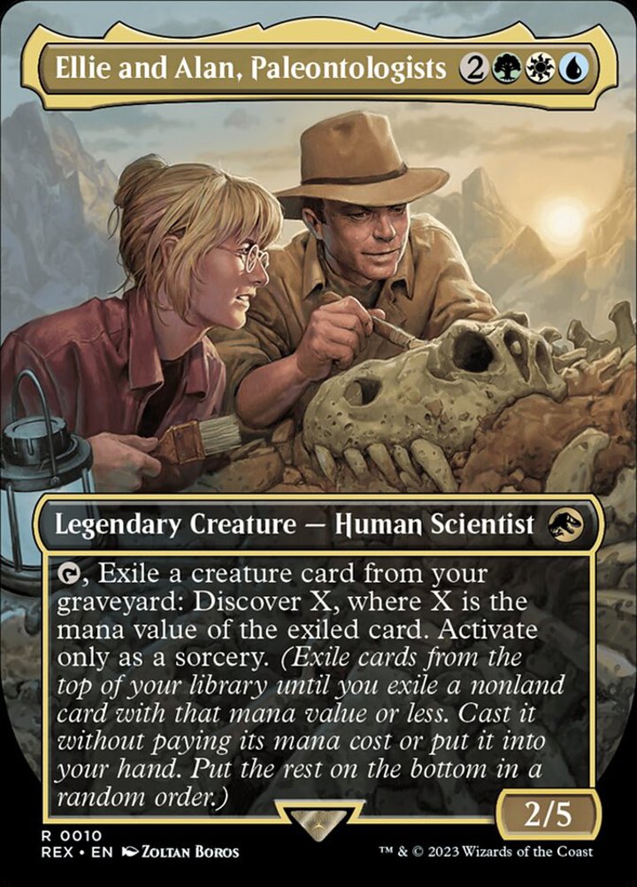 Ellie and Alan, Paleontologists (V.1)
