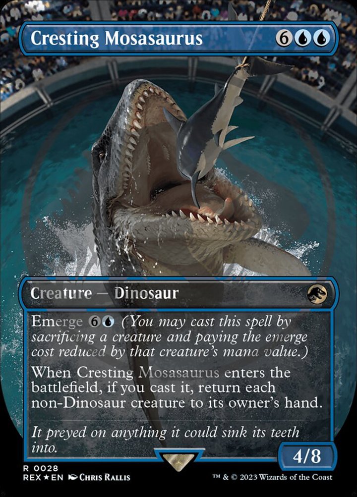 Cresting Mosasaurus (V.2)