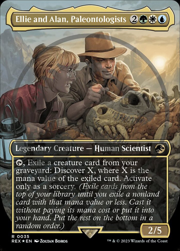 Ellie and Alan, Paleontologists (V.2)