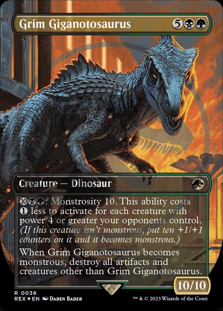 Grim Giganotosaurus (V.2)