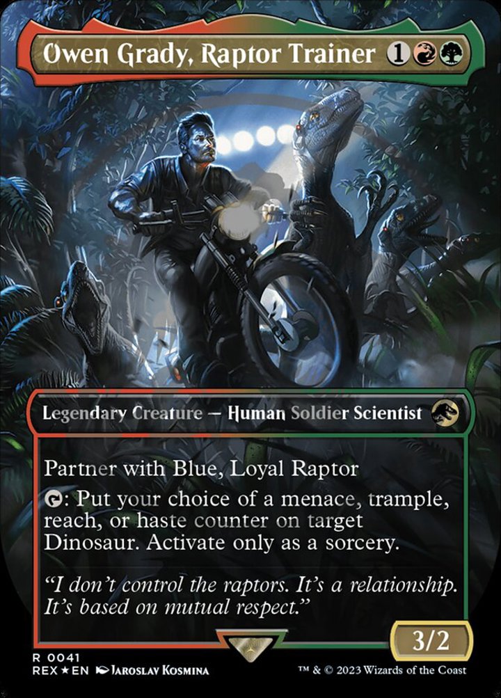 Owen Grady, Raptor Trainer (V.2)