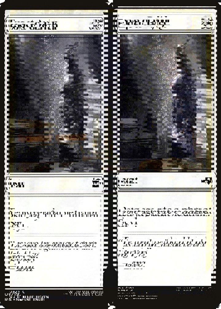 Expose to Daylight