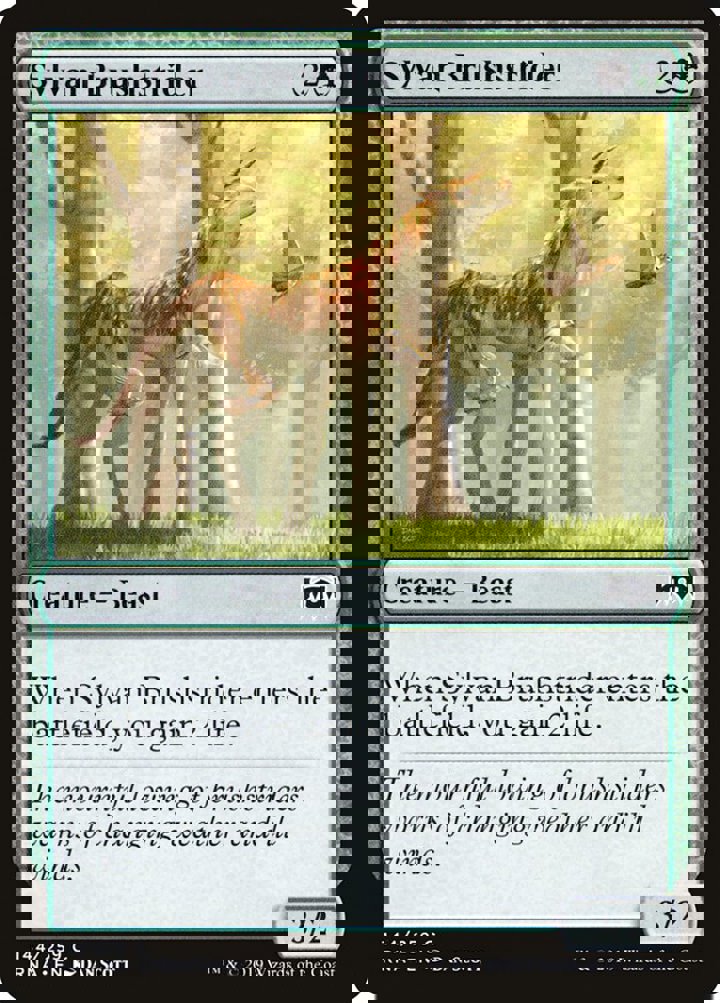 Sylvan Brushstrider