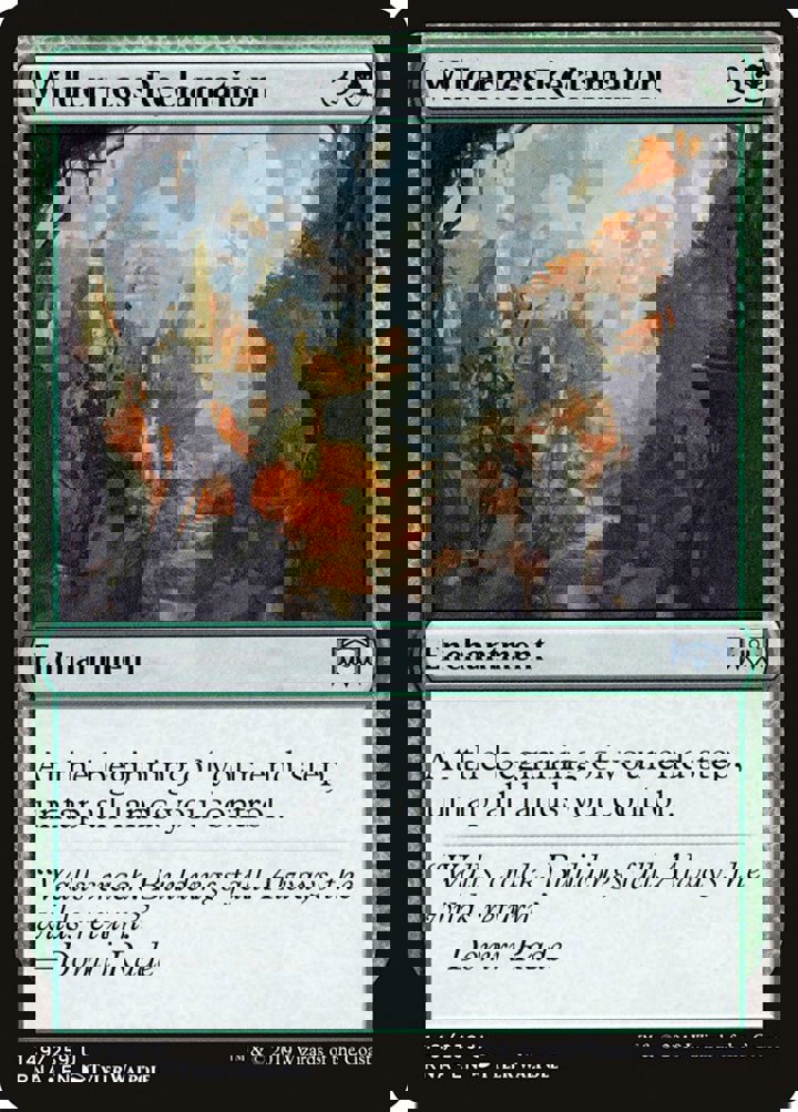 Wilderness Reclamation