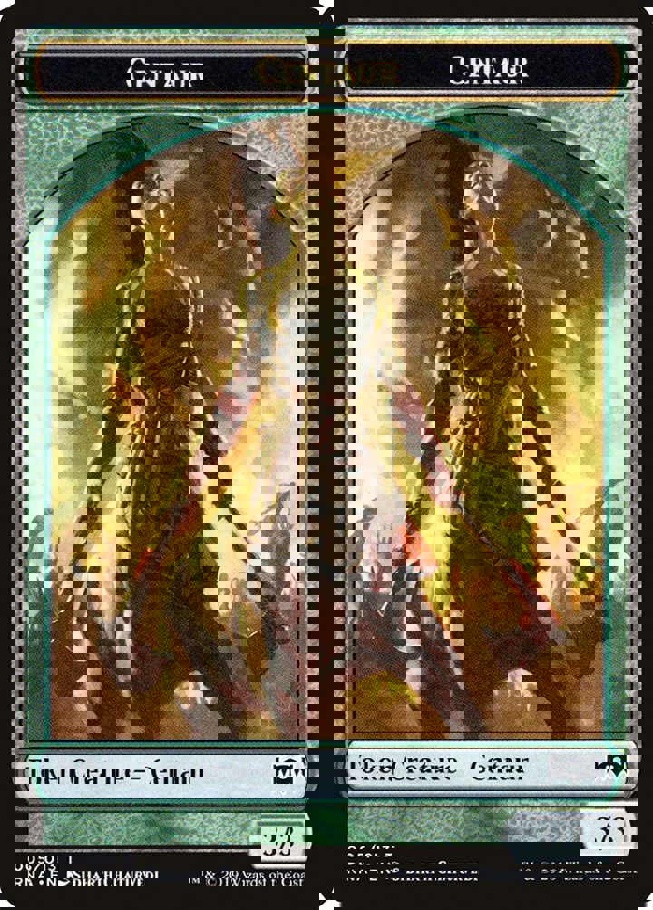 Centaur Token (Green 3/3)