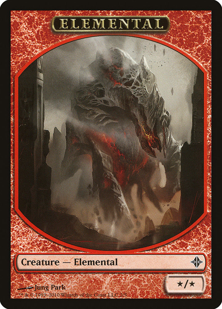 Elemental Token (Red */*)