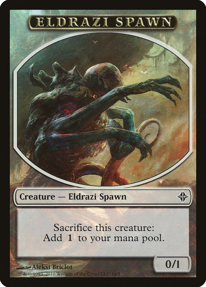Eldrazi Spawn Token (Colorless 0/1) (V.1)