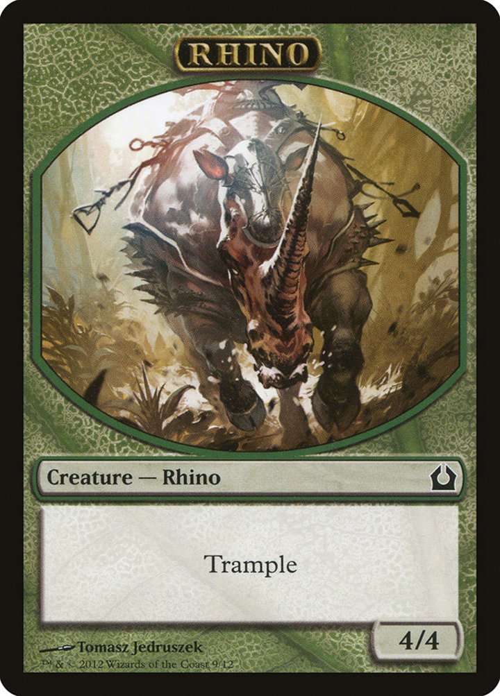 Rhino Token (Green 4/4)