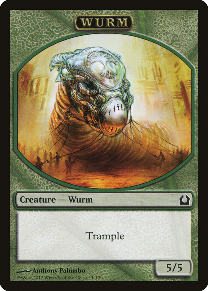 Wurm Token (Green 5/5 Trample)