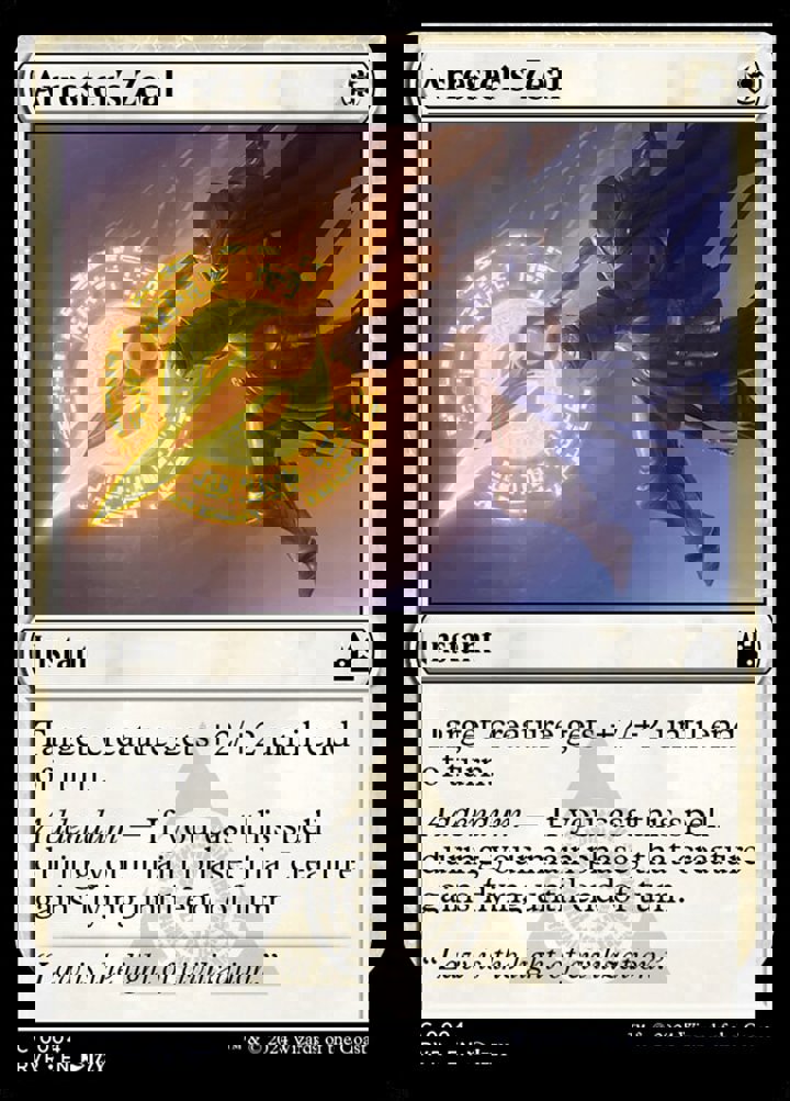 Arrester's Zeal